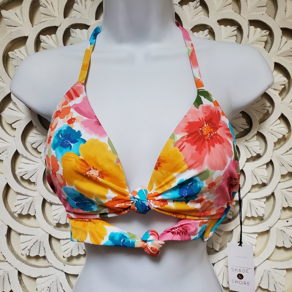 Shade & Shore Underwire Slightly Padded Bikini Top 34B
